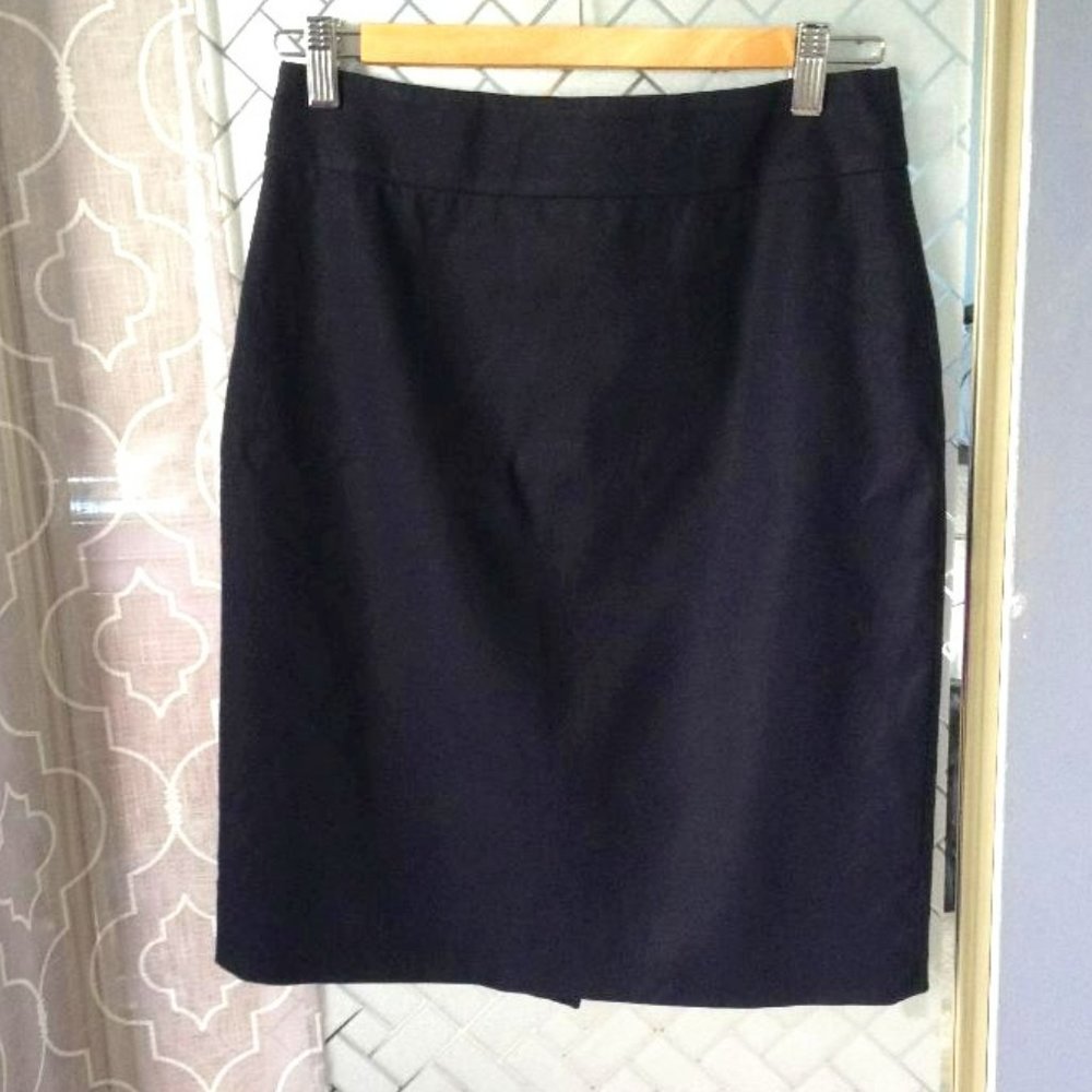 J.Crew Navy Pencil Skirt
